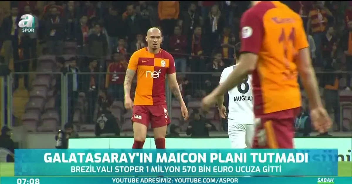 Galatasaray'ın Maicon planı tutmadı