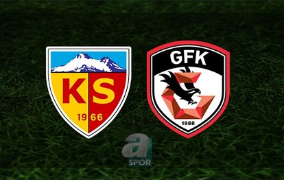 Kayserispor - Gaziantep FK maçı | CANLI