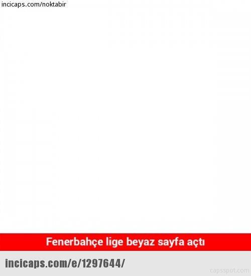 Fenerbahçe - Karabükspor capsleri
