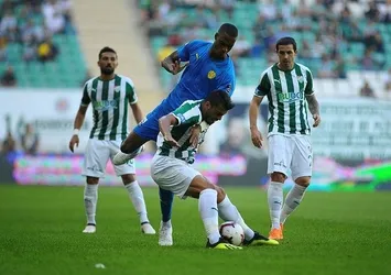 Bursaspor Ankaragücü'nü tek golle geçti