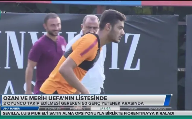 Ozan ve Merih UEFA'nın listesinde
