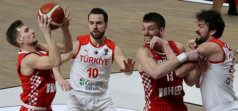 Türkiye 84 - 78 Hırvatistan (MAÇ SONUCU - ÖZET)