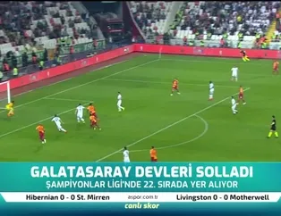 Galatasaray devleri solladı