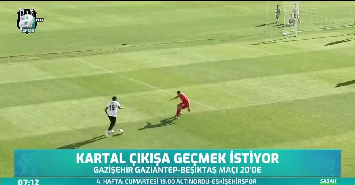 Kartal çıkışa geçmek istiyor
