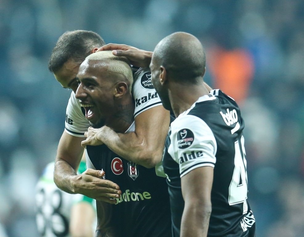 Beşiktaş-Akhisar Belediyespor karşılaşmasından kareler