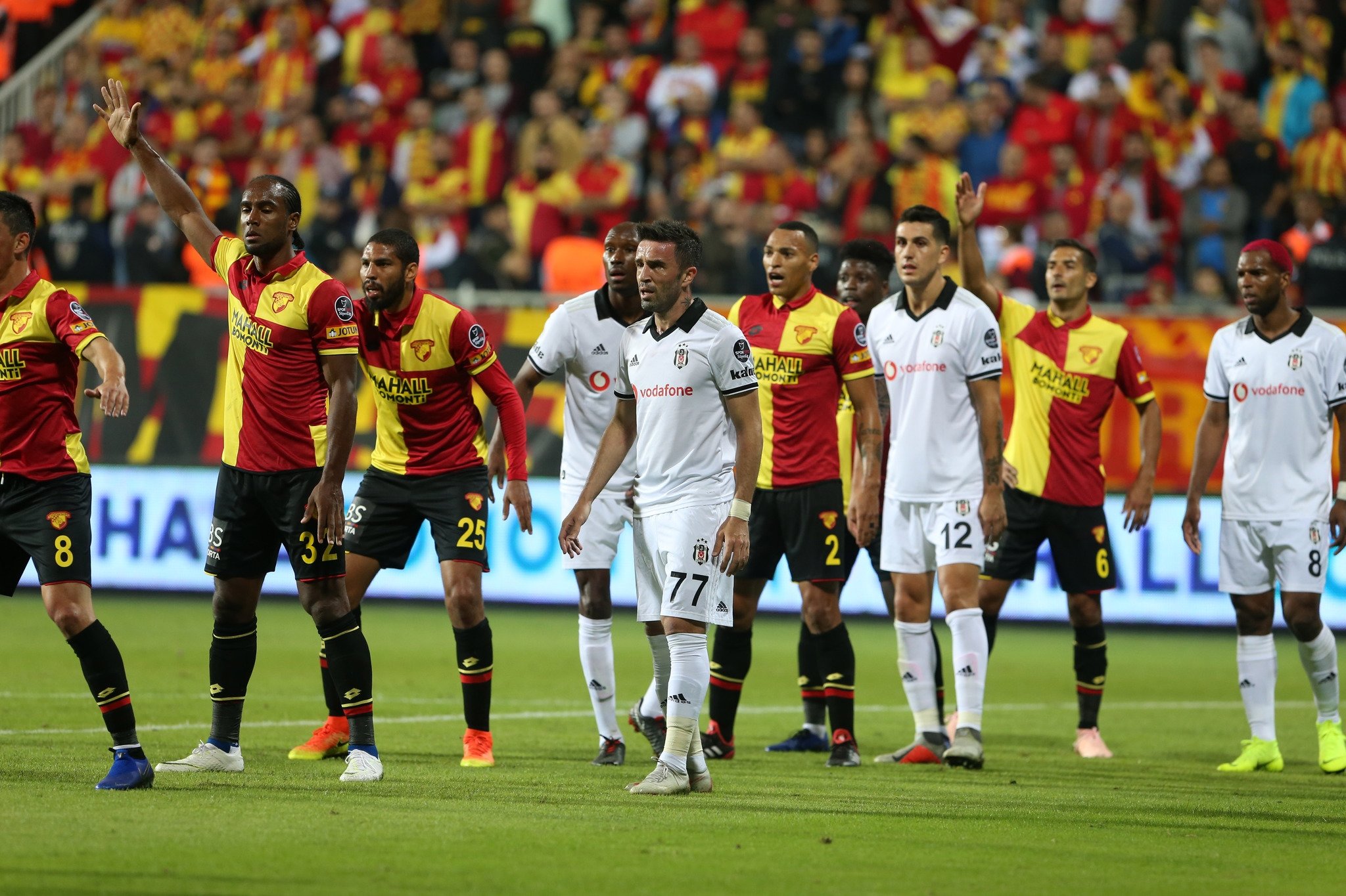 Göztepe - Beşiktaş Maçtan kareler