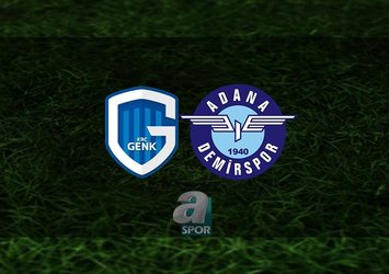 A. Demirspor Genk deplasmanında!