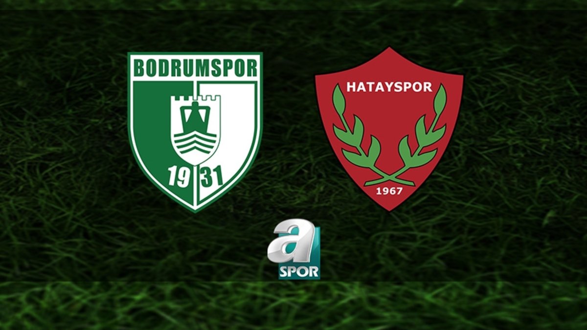 Sipay Bodrum FK-Atakaş Hatayspor maçı ne zaman ve saat kaçta? Hangi kanalda canlı yayınlanacak? Sipay Bodrum FK-Atakaş Hatayspor maçı ne zaman ve saat kaçta? Hangi kanalda canlı yayınlanacak?