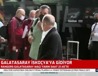 Galatasaray İskoçya'ya gitti