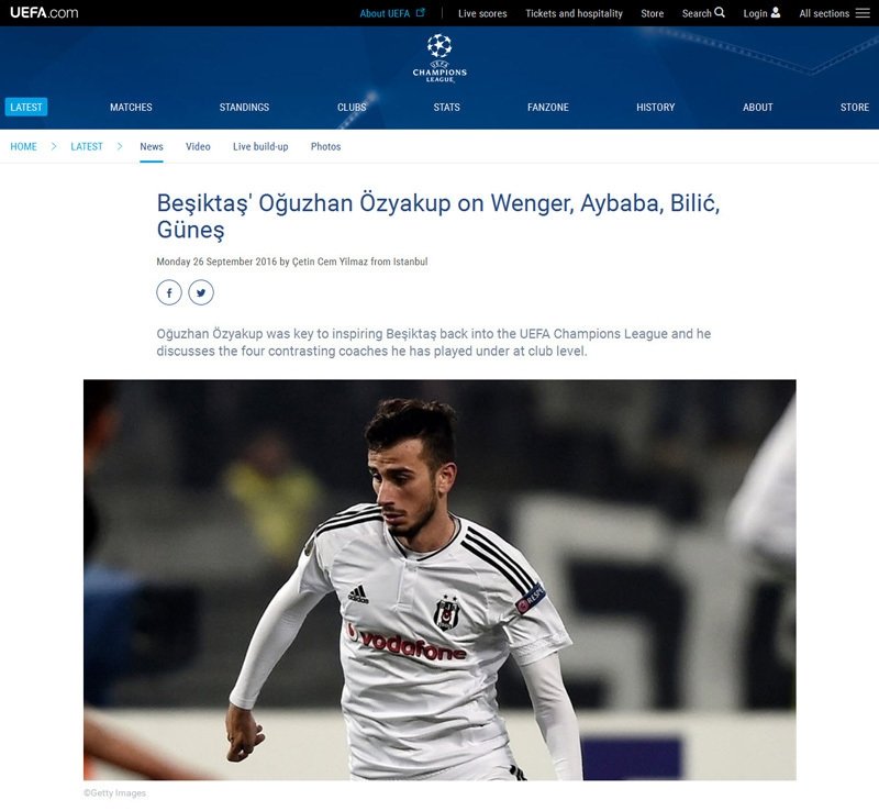 ’Şenol Güneş sayesinde performansım arttı’