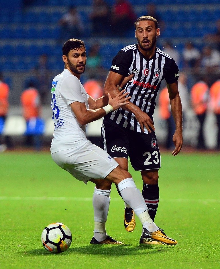 Kasımpaşa - Beşiktaş maçından kareler