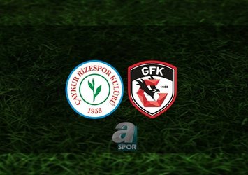 Rizespor - G.Antep FK | CANLI