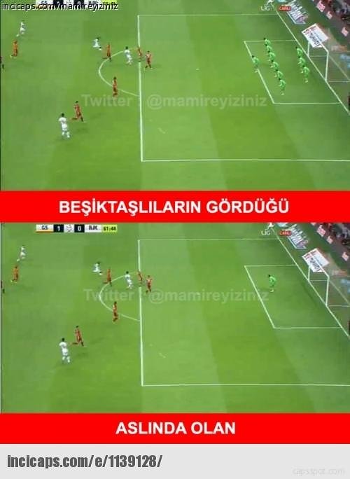En komik Galatasaray Beşiktaş  capsleri