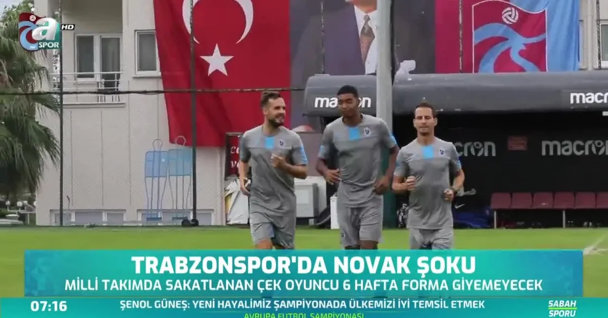 Trabzonspor'a Novak şoku
