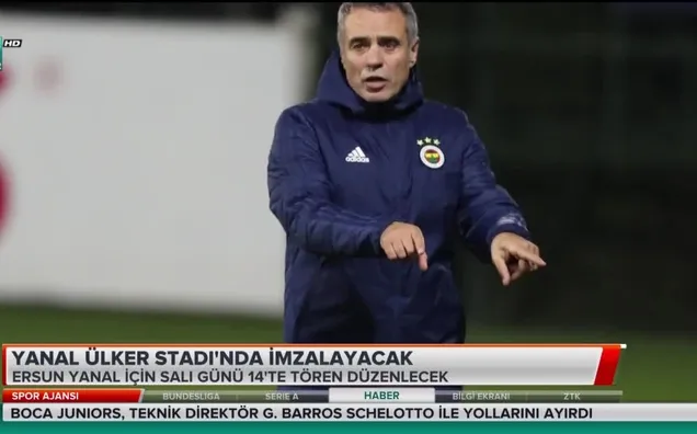 Ersun Yanal Ülker Stadı'nda imzalayacak