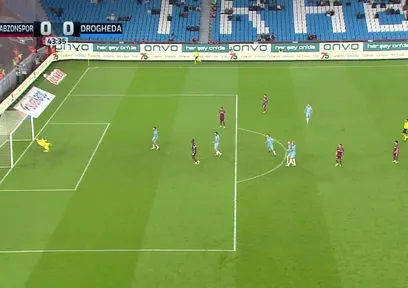 Trabzonspor 0-1 Drogheda (MAÇ SONUCU-ÖZET)