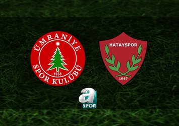 Ümraniyespor-Hatayspor maçı saat kaçta?