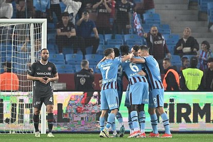 Trabzonspor avantajı kaptı!