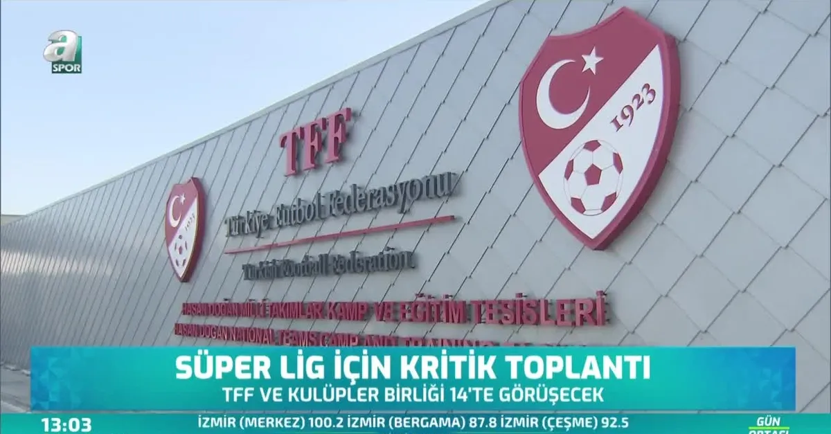 Süper Lig için kritik toplantı