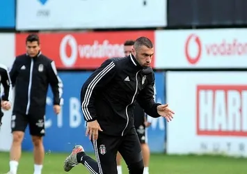 Pas ve şut çalışması yapıldı