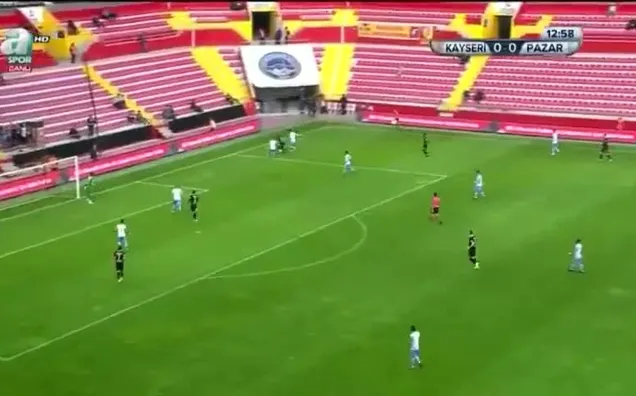 Kayserispor 1-0 Pazarspor