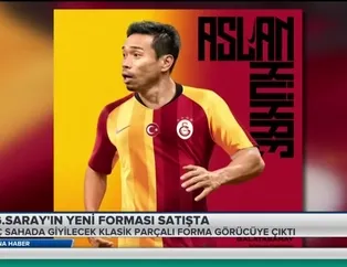Galatasaray'ın yeni forması satışta