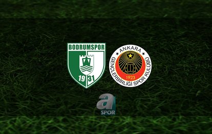 Bodrumspor - Gençlerbirliği maçı ne zaman, saat kaçta ve hangi kanalda? | Trendyol 1. Lig