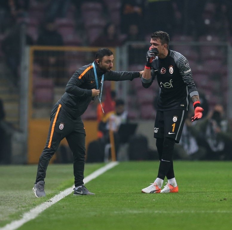 Galatasaray-Bursaspor karşılaşmasından kareler