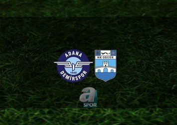 A.Demirspor - Osijek maçı saat kaçta?