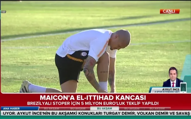 Maicon'a Al-İttihad kancası