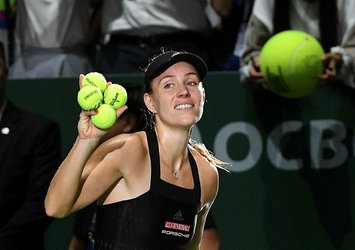 Angelique Kerber ilk galibiyetini aldı