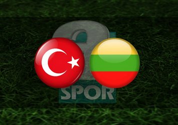 Türkiye Litvanya | İlk 11'ler belli oldu
