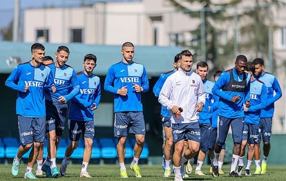Trabzonspor’da Corendon Alanyaspor maçı hazırlıkları!