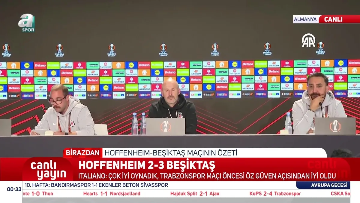 Italiano: Orkun için çok üzgünüm!