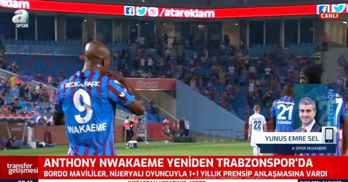 Trabzonspor Nwakaeme'yi açıkladı!