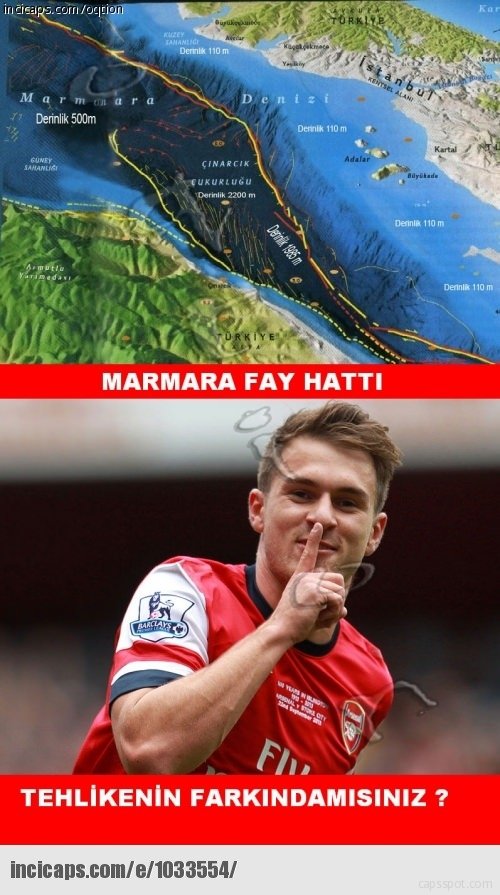 G.Saray - Arsenal maçı caps’leri