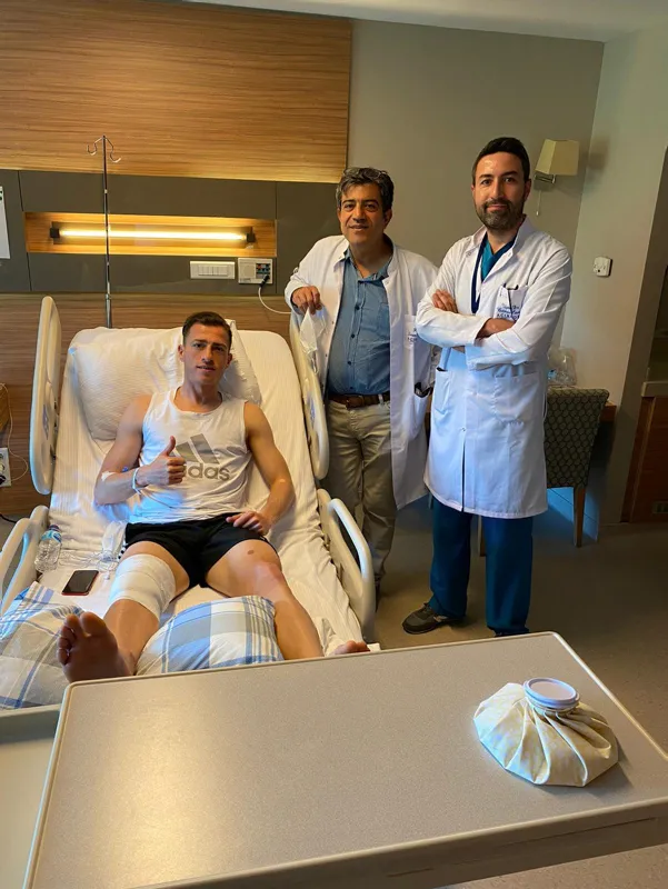Sivasspor'da Hakan Arslan ameliyat oldu - 1