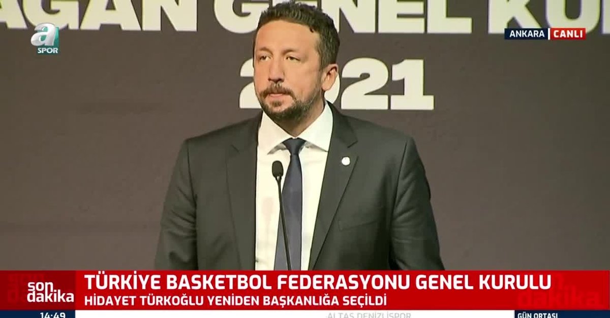 Türkiye Basketbol Federasyonu Başkanı yeniden Hidayet Türkoğlu oldu!