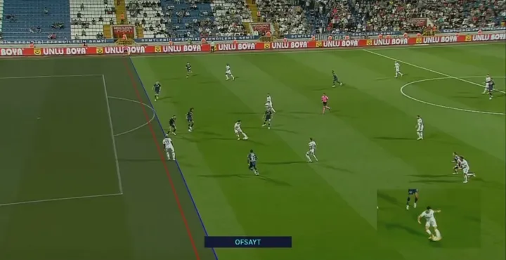 Kasımpaşa - Fenerbahçe maçında gol iptal edildi! İşte o pozisyon - 1