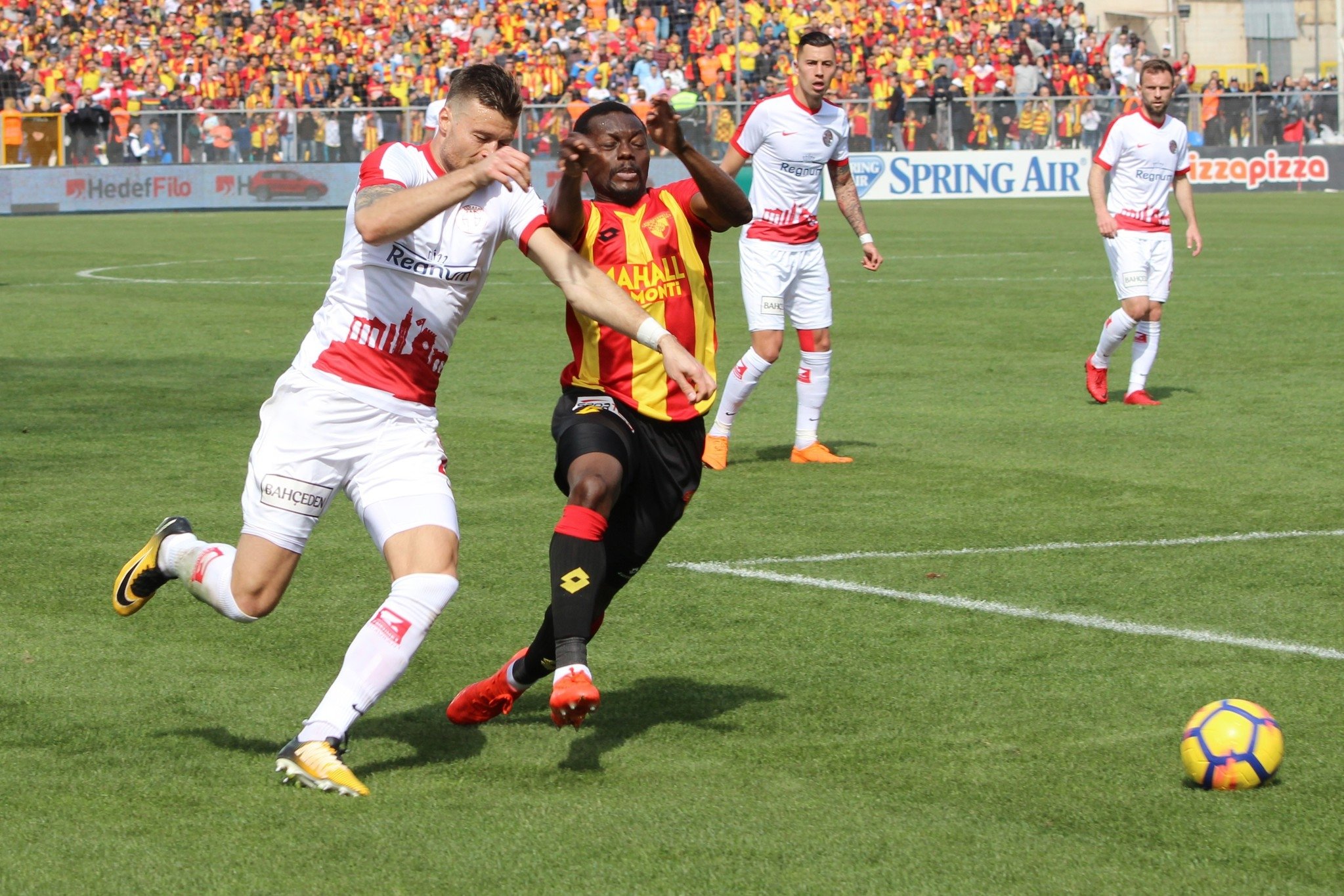 Göztepe - Antalyaspor maçından kareler!