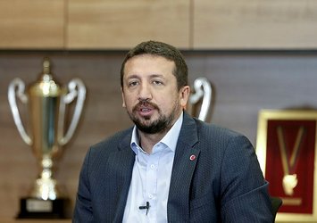 Türkoğlu Abdi İpekçi Spor Salonu'nun inşaat lansmanında konuştu!