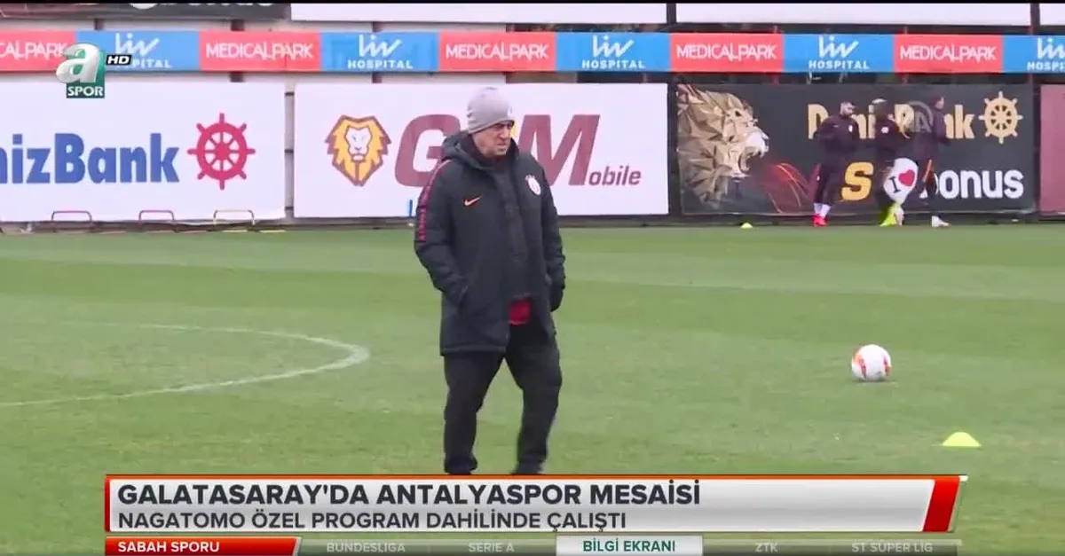 Galatasaray'da Antalyaspor mesaisi