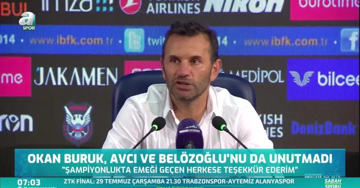 "Şampiyonlukta emeği geçen herkese teşekkür ederim"