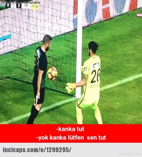 Akhisar - Fenerbahçe maçı capsleri