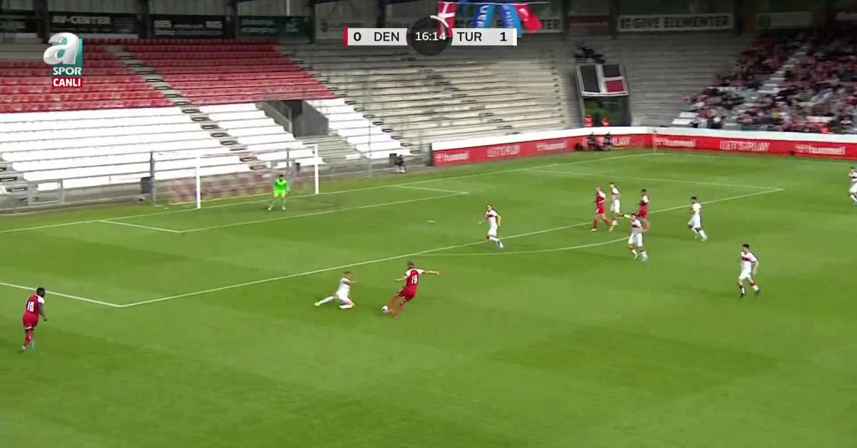 Danimarka 1-1 Türkiye | GOL