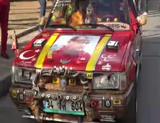 'Galatasaraylı araba' yine Florya'da