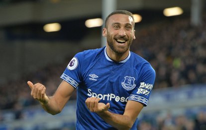 İngiltere Premier Lig ekibi Everton forması giyen Cenk Tosun 7 ay sonra sahalara geri döndü!