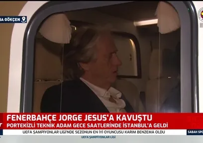 Jorge Jesus İstanbul'a geldi!
