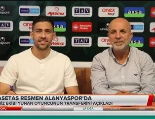 Bakasetas resmen Alanyaspor'da