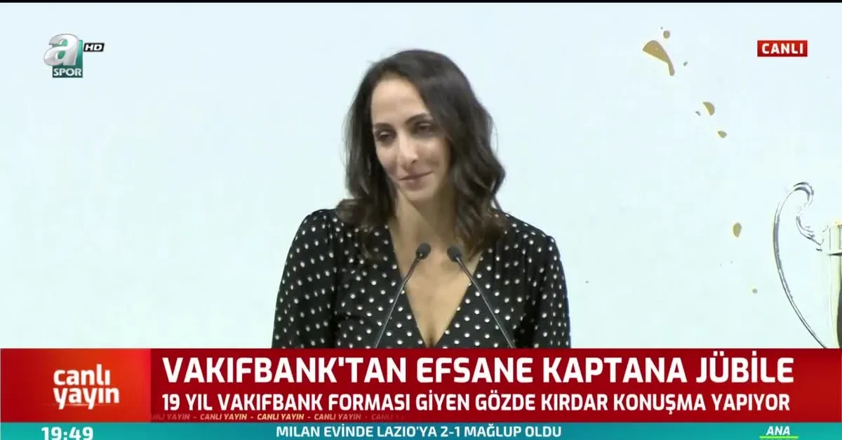 Vakıfbank'tan efsane kaptana jübile
